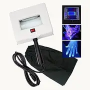 Eagou Diary Woods Lamp Skin Analyzer,Magnifying Handle Woods-Lamp,UV Light for Facial Skin Analyze Facial Detector with Black Shade Cloth