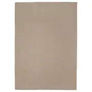 VODSKOV rug, flatwoven, natural/light grey, 200x300 cm