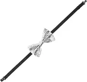 [VALICLUD] Elegant Sequin Bow Tie for Men Adjustable Pre Tied Tuxedo Bowtie for Weddings Proms and Special Occasions Stylish PU Design Dazzling Charm