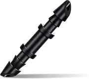Kalolary 150 Pieces 1/4’’ Straight Barbed Connectors, Fitting Drip Irrigation Fitting Drip Irrigation Barbed Coupling Single Barbed Connector for Irrigation Tubing System and Garden