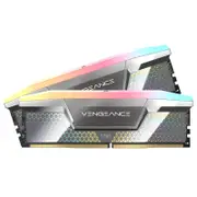 Corsair CMHC48GX5M2X8400C40 48GB 2x24GB Vengeance RGB CL40 8400MHz DDR5 RAM - Silver