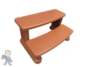 ASP Hot Tub Spa 31"x 15.5 Steps Light Redwood