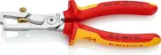 Knipex 13 66 180 SB StriX Insulation Strippers with Cable Shears, 180 mm Length