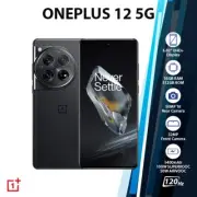 OnePlus 12 5G Android Cell Phone (Black, 16GB+512GB, Dual SIM, Global, NEW)