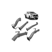 Redback Extreme Duty 3.5" DPF Back Exhaust for Toyota Hilux GUN 126 126R 136
