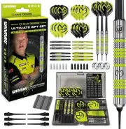 Michael Van Gerwen MvG Gift Set – 50-Piece Darts 4 Sets of Shafts & Flights