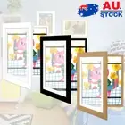 A4 Kids Art Frames Hold 150 Pictures Children Art Project Wooden Artwork Display