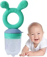 Silicone Feeding Pacifier | Toddler Fruit Food Feeder | Reusable Pacifier Silicone Food Feeding Soothing Teether, Kids Soft Chewing Toy