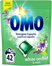 [OMO] Detergent Capsules White Orchid & Mint Pack of 42's
