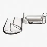 StitchMaster HemmerPro: 4cm Rolled Hem Binding Attachment for Home Lockstitch Se