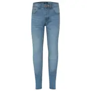 Kids Boys Skinny Jeans Designer Denim Stretchy Light Blue Pants Trouser 5-14 Yrs
