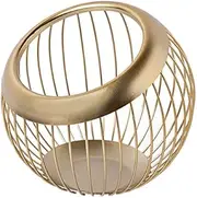Gold Coffee Pod Holder Large Capacity, Coffee K Cup Holders for Counter, Coffee Pod Organizer for K Cup and Nespresso Capsule, Nespresso Vertuo Holder, Espresso Capsule Storage