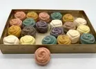 Vtg The Lightfoot Co Mini Roses Guest Soap Hostess Soap Multi Colored 22 New Box