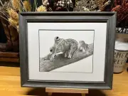 Drawing of a Tree Frog Toad Graphite Pencil Art Sketch Picture Print