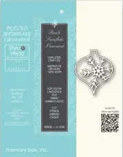 Memory Box Die Piccolo Snowflake 99830