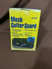One Step Gardens Mesh Gutter guards 20ft