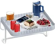 Pool Bar Swim Up Bar Side Bar Designed for Above-Ground Round Pools. Portable Poolside Bar, Patio Poolside Table, Grey