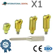 1x Angulated 45° Multi Unit 1.4 Adapter Head Dental Fixture Int Hex 2.42