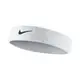 NIKE 頭帶 Swoosh HeadBand 毛巾布 男女適用 髮帶 白色 NNN07101OS