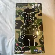 BAPE X TRANSFORMERS X BE@RBRICK ABC CAMO SHARK CONVOY 400% Medicom Toy NEW W/Box