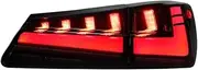 2x Car Tail Light Assembly ，Compatible With LEXUS IS250 IS300 IS350 ISF 2006-2012 LED Dynamic Turn Signal Plug And Play Tail Lamps Tailights