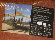 Sail Shade/Sun Shade 18' x 18' x 18', Color: Terra, Triangle, California Sun