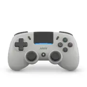 Retro Fighters Mantis Mini Wireless Bluetooth Controller for PS4 and PC (Retro Gray)