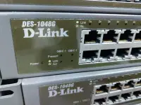 在飛比找Yahoo!奇摩拍賣優惠-151（3C）D-Link DES-1048G 高階 有GB