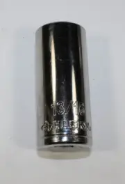 Husky 13/16 6-Point SAE Deep Socket 3/8 in. Drive Spark Plug
