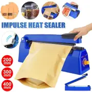 Impulse Heat Sealer Sealing Machine Electric Plastic Bag Heat Sealer Machine AU