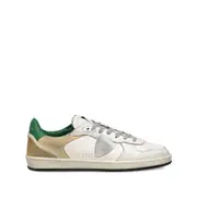 [Philippe Model] Philippe Model Nice Textured Leather Sneakers 41 IT WHITE