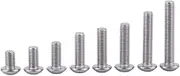 Bolts, 160pcs Stainless Steel SS304 Hex Socket M5 Screws Bolts and Nuts Assortment hex Screw Nuts Fastener(Button Head)