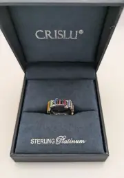 Crislu Disneyland Marquee Ring Size 6 With Lifetime Warranty NIB **SOLD OUT**