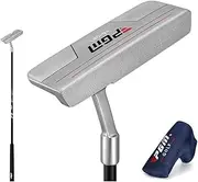 Golf Putter Standing Low Center of Gravity Stable Stainless Steel Shaft Men's Women's Golf Club Putter with Golf Headcover