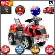 Rigo Kids Ride On Car Toys Cars Electric Fire Engine Fighting Truck Toddler Toy