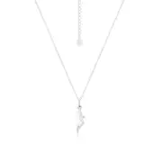 Couture Kingdom - Marvel D100 - Iron Man Facet Necklace White Gold