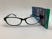 DZ31 "12 PAIR" Foster Grant Brianna 1.75 Women Reading Glasses CRYSTAL VISION
