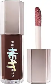 [FENTY BEAUTY] by Rihanna Gloss Bomb Heat Universal Lip Luminizer + Plumper - # 04 Hot Chocolit Heat (Sheer Rich Brown) 9ml