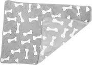HOLIDYOYO Coral Fleece Pet Blanket Comfortable Dog Cat Blanket for Sofa Bed Versatile Warmth for Breeds Durable Washable Design