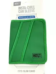 Insta-Chill Slim Can Sleeve in Green by HOST
