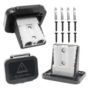 50 Battery Connect/Disconnect Connector Mounting Panel with Cover for4466