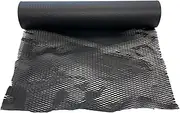 Black Honeycomb Kraft Paper Cushioning Wrap Roll Eco Packaging 500mm x 90m Bubble Wrap Alternative for Packing & Moving