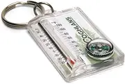 Coghlan's Zipper Pull Thermometer and Compass