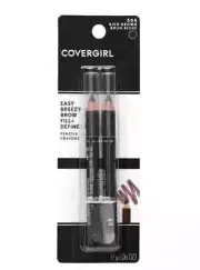 CoverGirl Easy Breezy Brow Fill + Define Pencil Twin Pack #505 Rich Brown