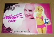 2014 Benchwarmer JULIANNA PRADA National #37 Pink Foil Auto/25 PLAYBOY - Brazil