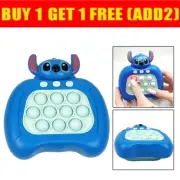 Lilo & Stitch Pop It Push Puzzle Game Controller Sensory Fidget Toy XMAS GIFT AU