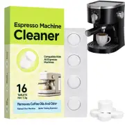 16/48PCS Espresso Machine Cleaning Tablet Packs Coffee Machine Cleaner Tablet