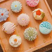 新中式糕点菓子传统茶点月饼 Chinese traditional tea snacks mooncake perfect as gifts
