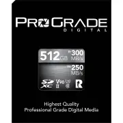 ProGrade Digital 512GB SDXC UHS-II V90 Memory Card (Cobalt)