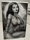 Zirty Girls Lily Munster Tattoo Virgin Variant Signed Nathan SZERDY NM+